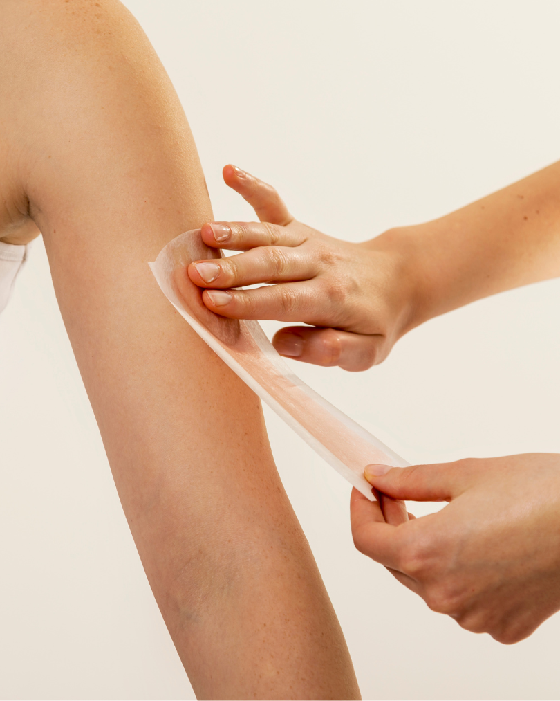 waxing brazos completo